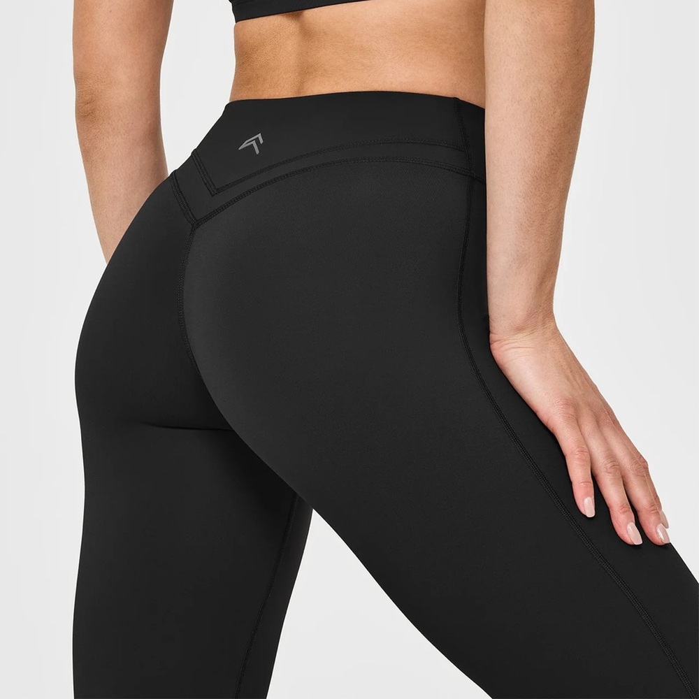 Oner Active Unified Wrap Flare Bottoms in Black - Picture 3 of 9